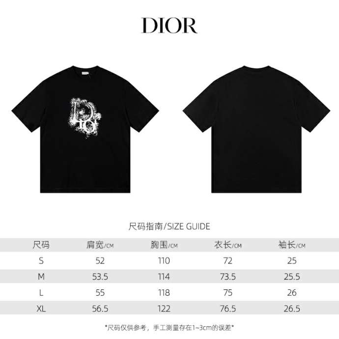 Dior T Shirts Short _SKUDiorS-XLautCH333953
